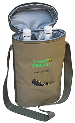 Camp Cover Kühltasche für zwei Flaschen Khaki