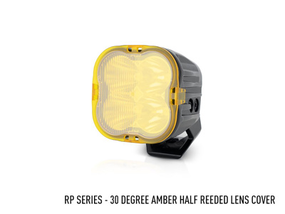 Lazer Lamps Amber Half-Reeded Lens – 30 Degrees – RP-Series/Utility-80 HD